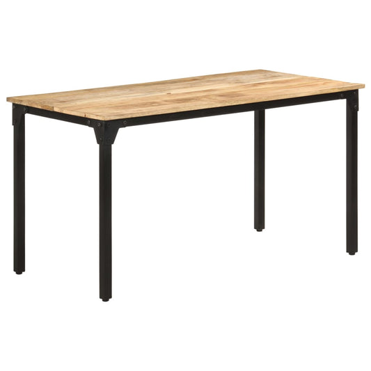 Mesa De Comedor Madera De Mango Rugosa