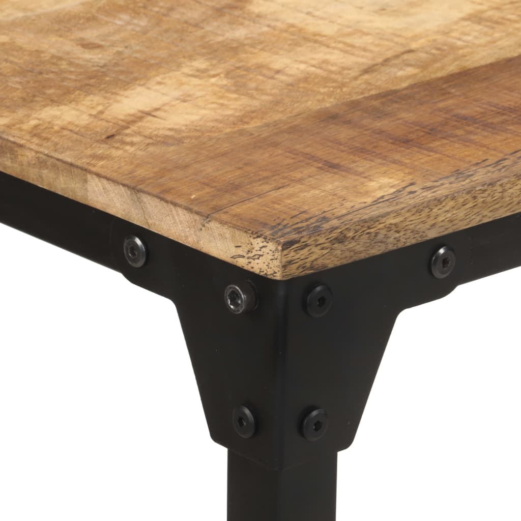 Mesa De Comedor Madera De Mango Rugosa