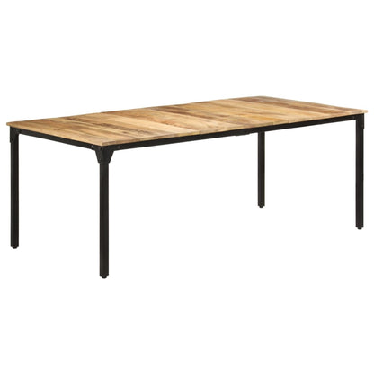 Mesa De Comedor Madera De Mango Rugosa