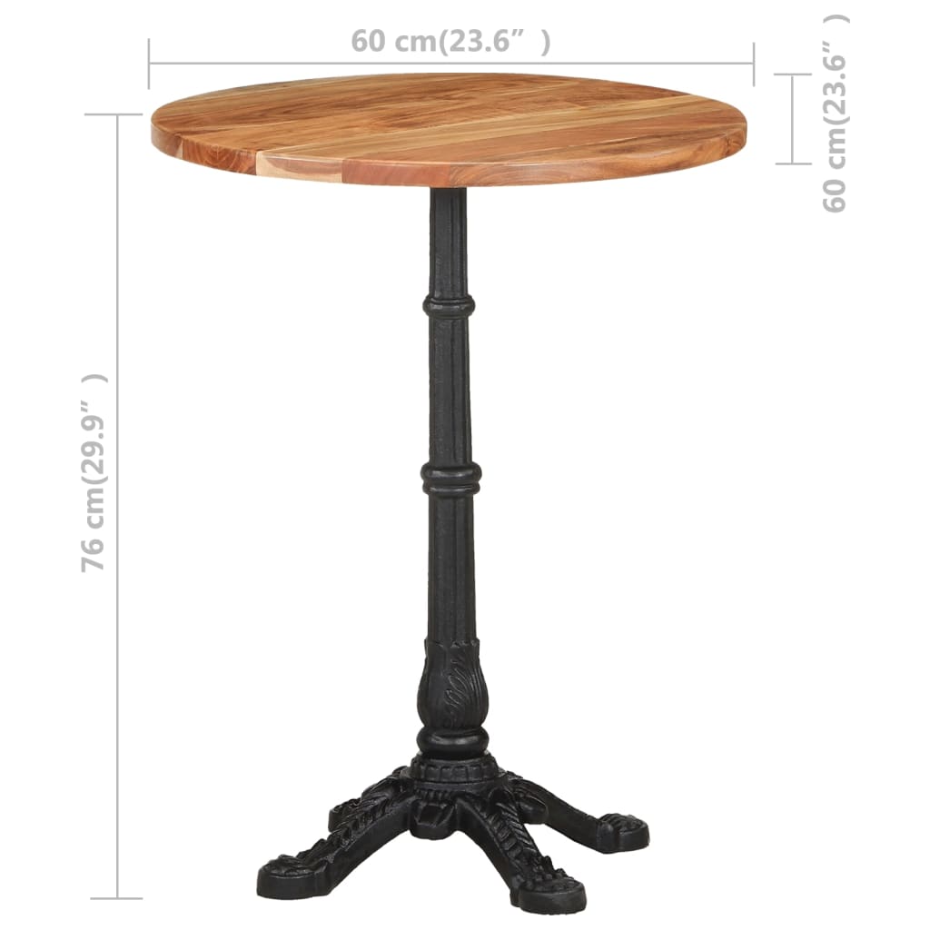 Mesa De Bistró Ø60X76 Cm