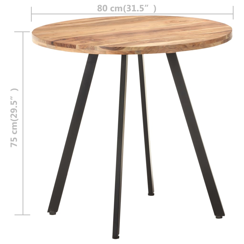 Mesa De Comedor De 80 Cm