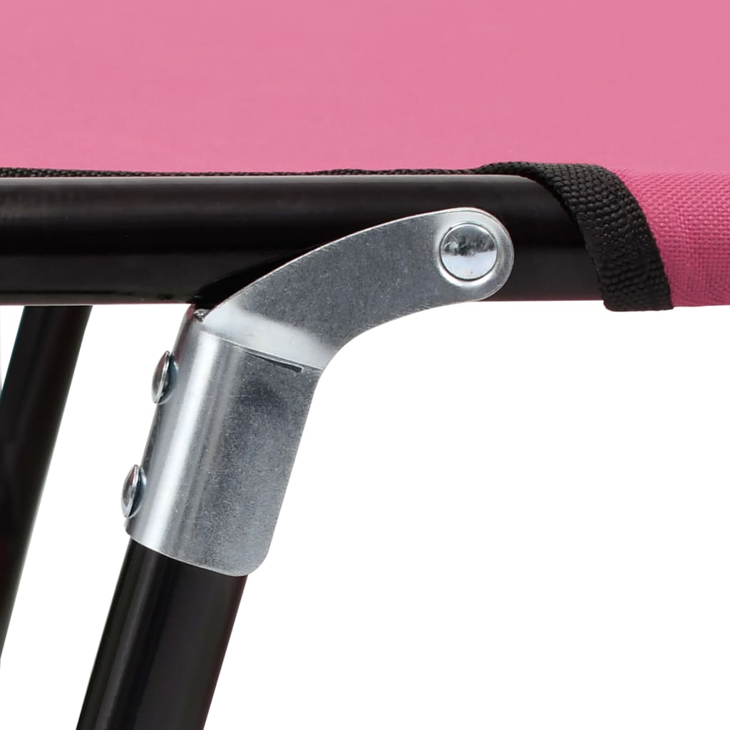Tumbona Plegable De Acero