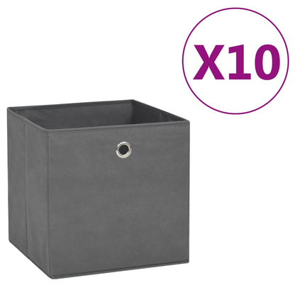 Cajas De Almacenaje 4 Uds Tela No Tejida 28X28X28 Cm