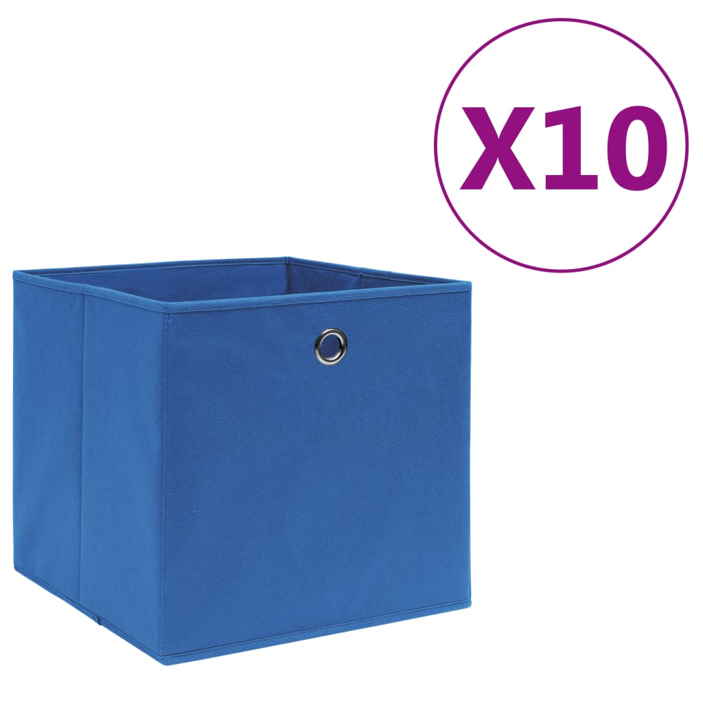 Cajas De Almacenaje 4 Uds Tela No Tejida 28X28X28 Cm