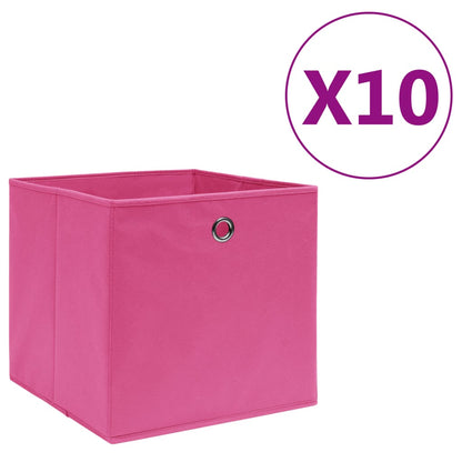 Cajas De Almacenaje 4 Uds Tela No Tejida 28X28X28 Cm