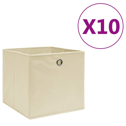 Cajas De Almacenaje 4 Uds Tela No Tejida 28X28X28 Cm