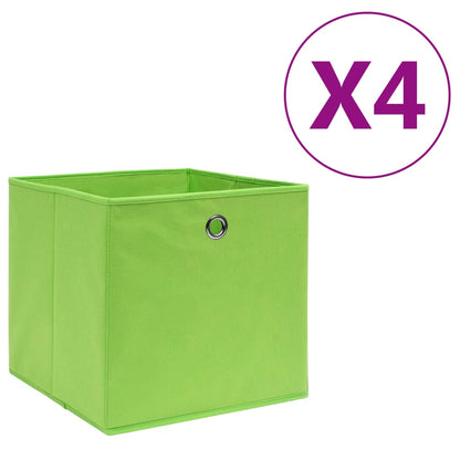 Cajas De Almacenaje 4 Uds Tela No Tejida 28X28X28 Cm