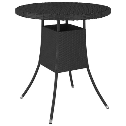 Mesa De Jardín Ratán Sintético 70X70X73 Cm