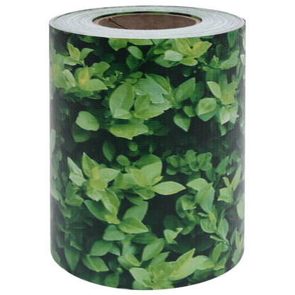 Panel De Valla De Pvc Verde 70X0,19 M
