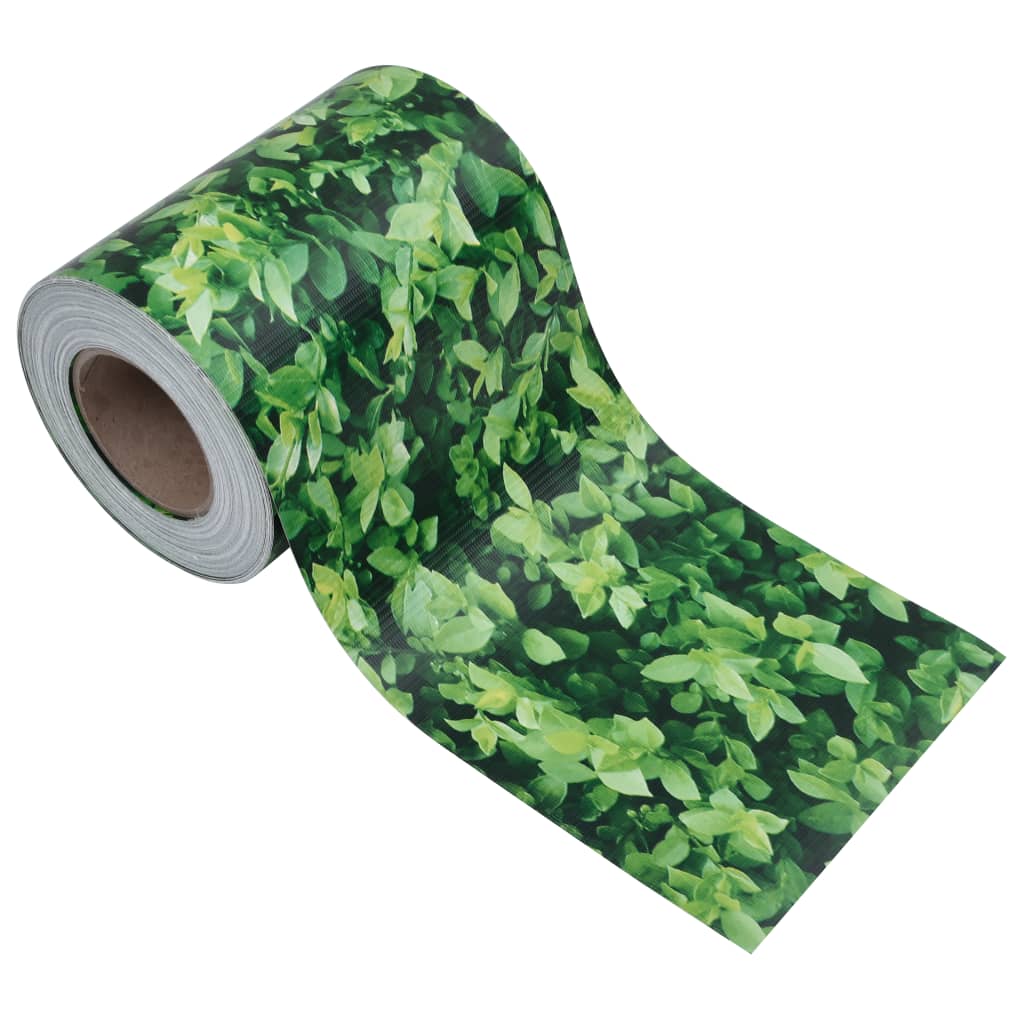 Panel De Valla De Pvc Verde 70X0,19 M