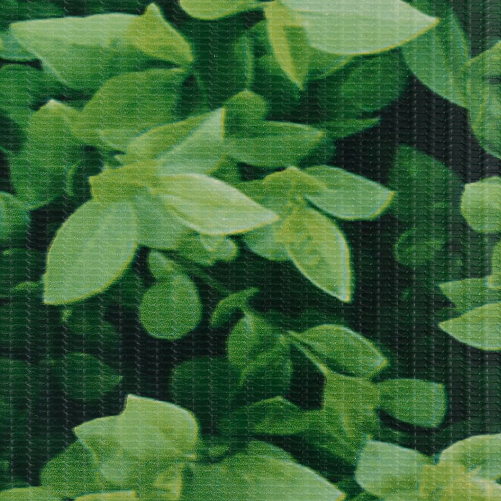 Panel De Valla De Pvc Verde 70X0,19 M
