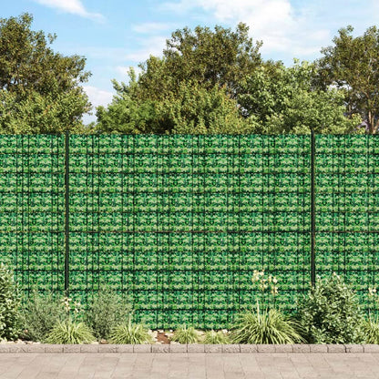 Panel De Valla De Pvc Verde 70X0,19 M