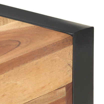 Escritorio De Madera Maciza 110X50X76 Cm