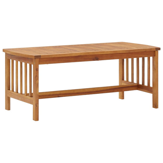De Madera Maciza De Acacia 102X50X43 Cm