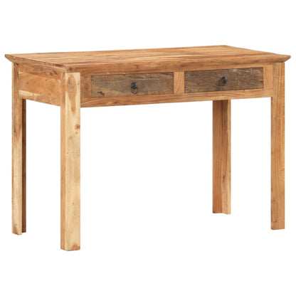 Escritorio De Madera Maciza Reciclada 110X50X75 Cm