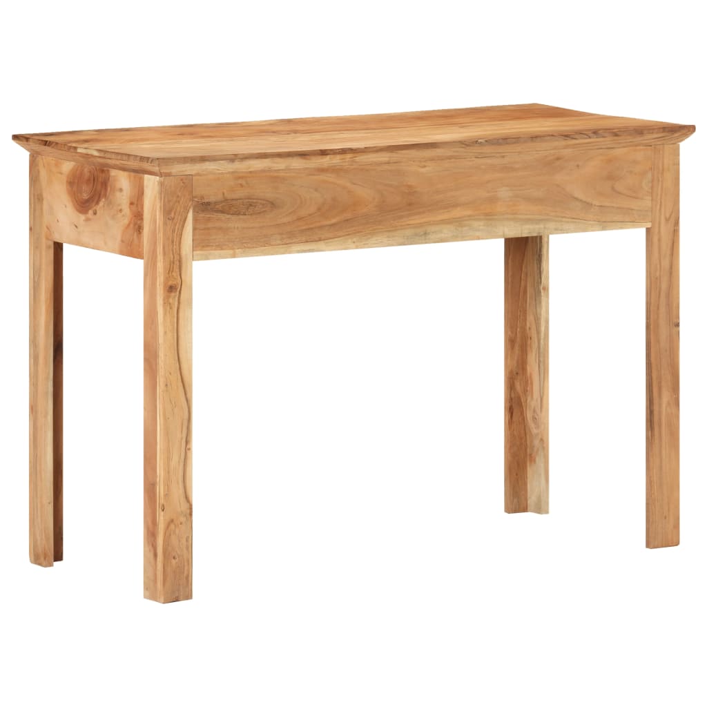 Escritorio De Madera Maciza Reciclada 110X50X75 Cm