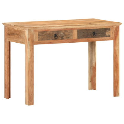 Escritorio De Madera Maciza Reciclada 110X50X75 Cm