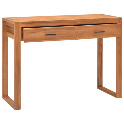 Escritorio Con 2 Cajones Madera De Teca