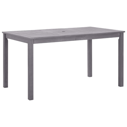 Mesa De Jardín Madera Maciza De Acacia Lavado