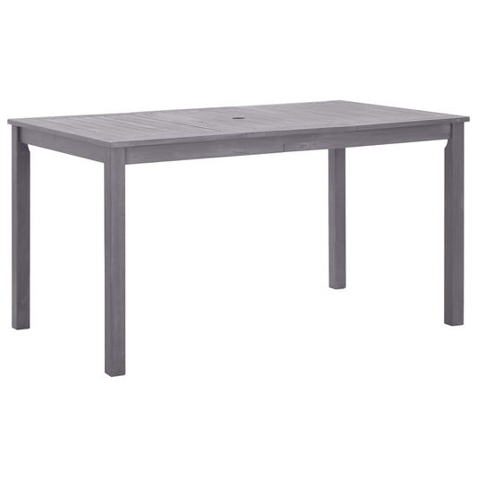 Mesa De Jardín Madera Maciza De Acacia Lavado