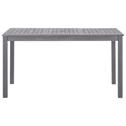 Mesa De Jardín Madera Maciza De Acacia Lavado