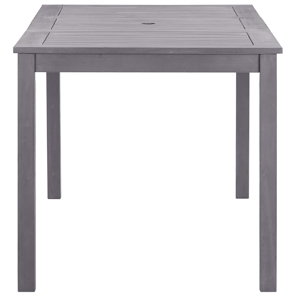Mesa De Jardín Madera Maciza De Acacia Lavado