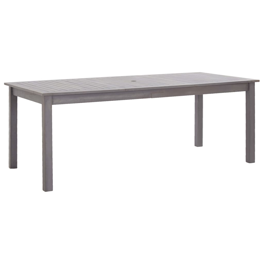 Mesa De Jardín Madera Maciza De Acacia Lavado