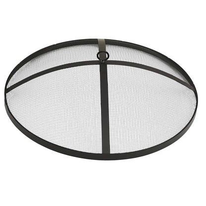 Brasero Y Barbacoa 2 En 1 Atizador Acero Inoxidable 59X59X60 Cm