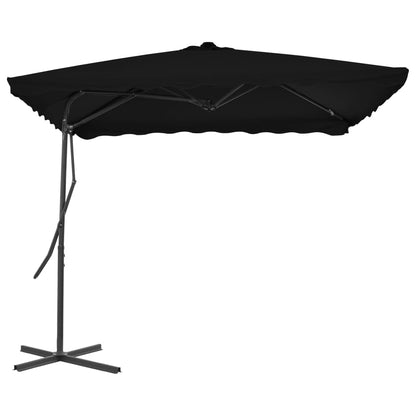 Sombrilla De Jardín Con Palo De Acero 250X250X230 Cm
