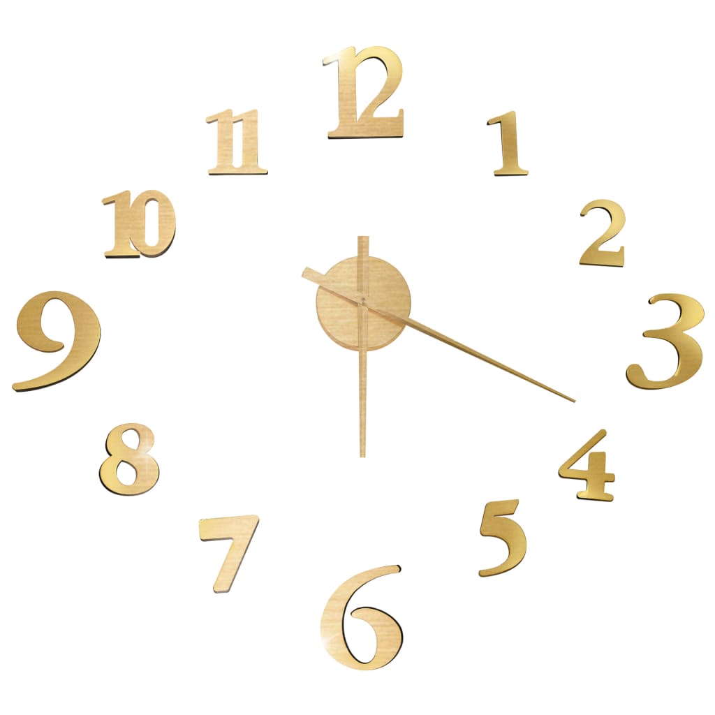 Reloj 3D De Pared Con Diseño Moderno 100 Cm Xxl