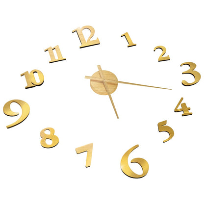 Reloj 3D De Pared Con Diseño Moderno 100 Cm Xxl