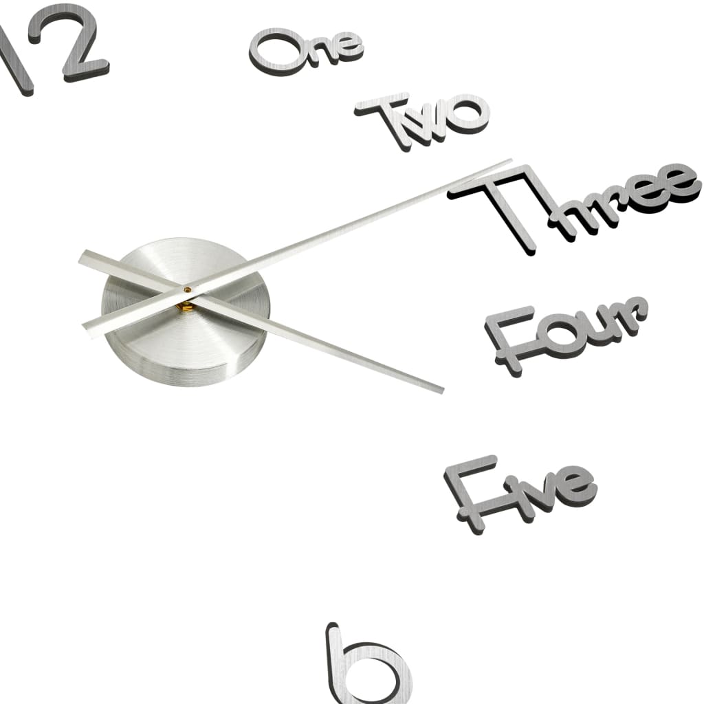 Reloj 3D De Pared Con Diseño Moderno 100 Cm Xxl
