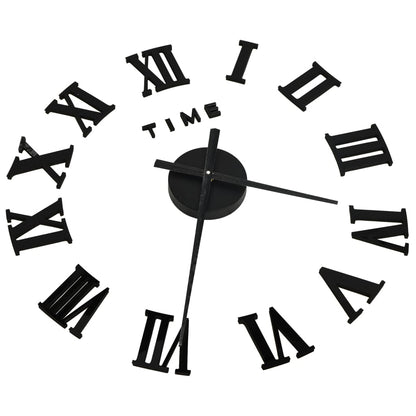 Reloj 3D De Pared Con Diseño Moderno 100 Cm Xxl