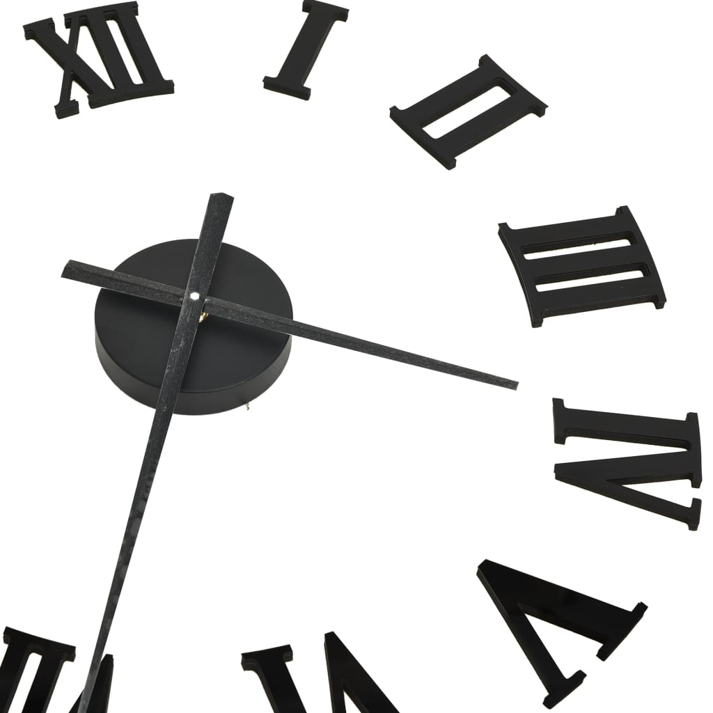 Reloj 3D De Pared Con Diseño Moderno 100 Cm Xxl