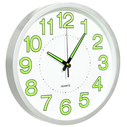 Reloj De Pared Luminoso 30 Cm