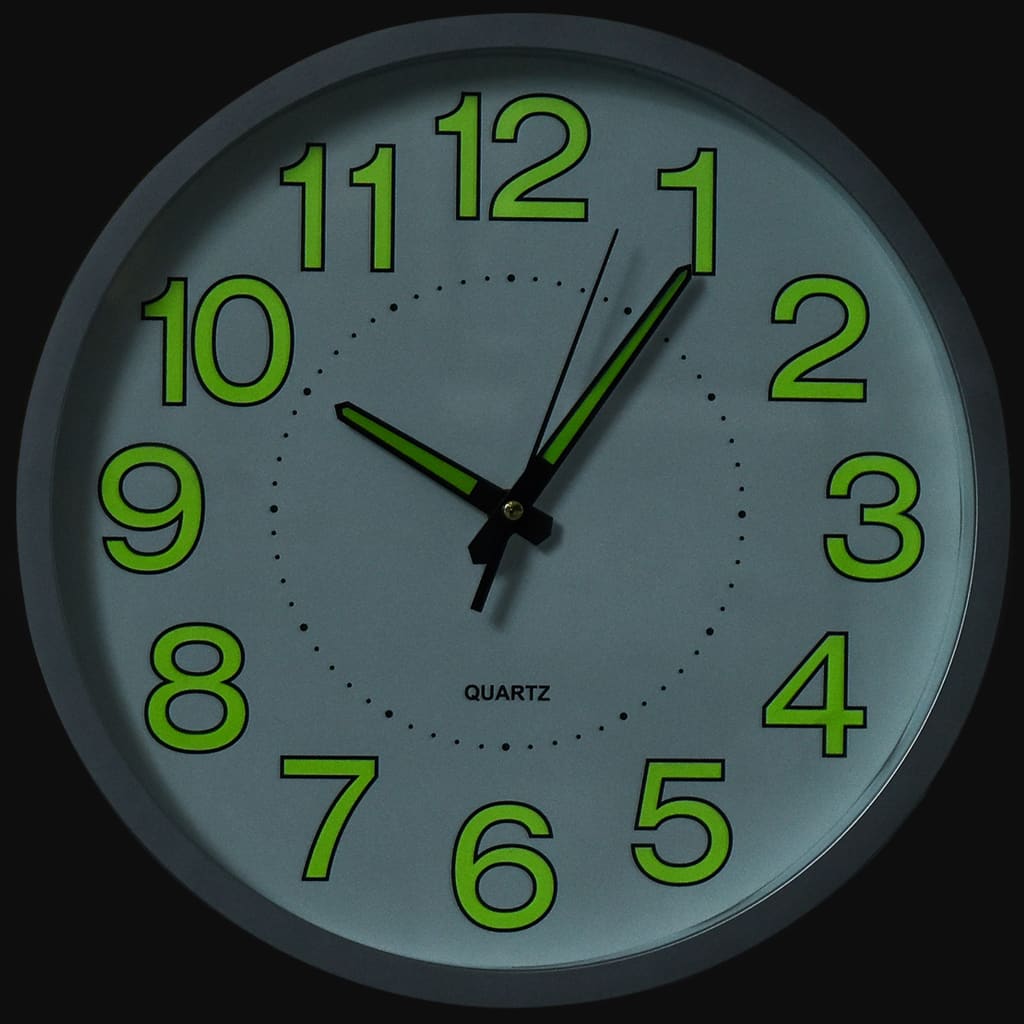 Reloj De Pared Luminoso 30 Cm