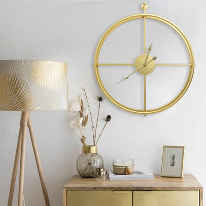 Reloj De Pared De Hierro 52 Cm