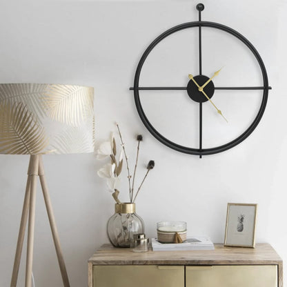 Reloj De Pared De Hierro 52 Cm