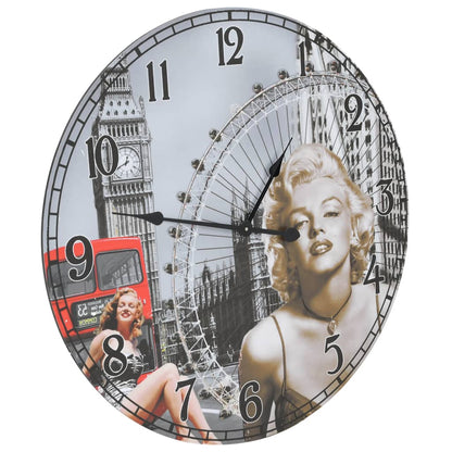 Reloj De Pared Vintage