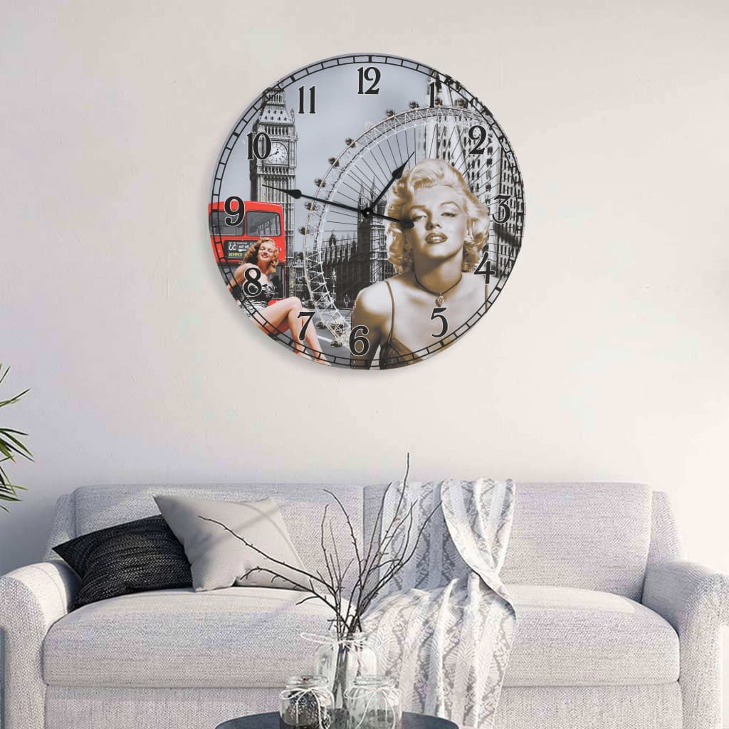 Reloj De Pared Vintage