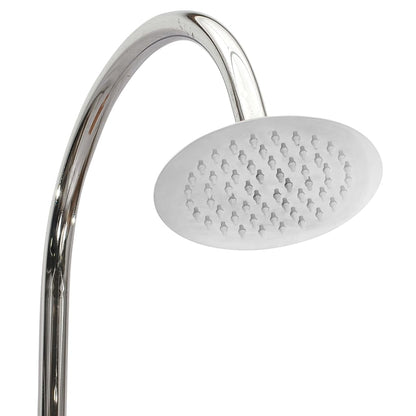 Ducha De Jardín De Madera Maciza De Teca 75X75X210 Cm
