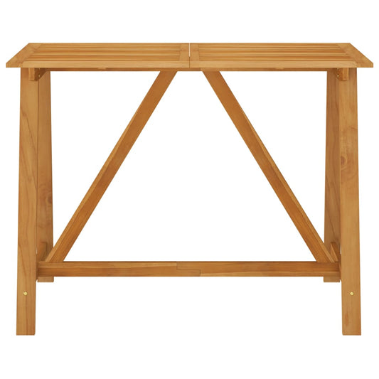 Mesa Alta De Jardín Madera Maciza De Acacia