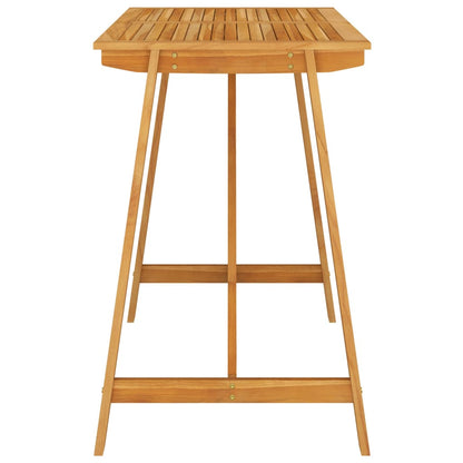 Mesa Alta De Jardín Madera Maciza De Acacia
