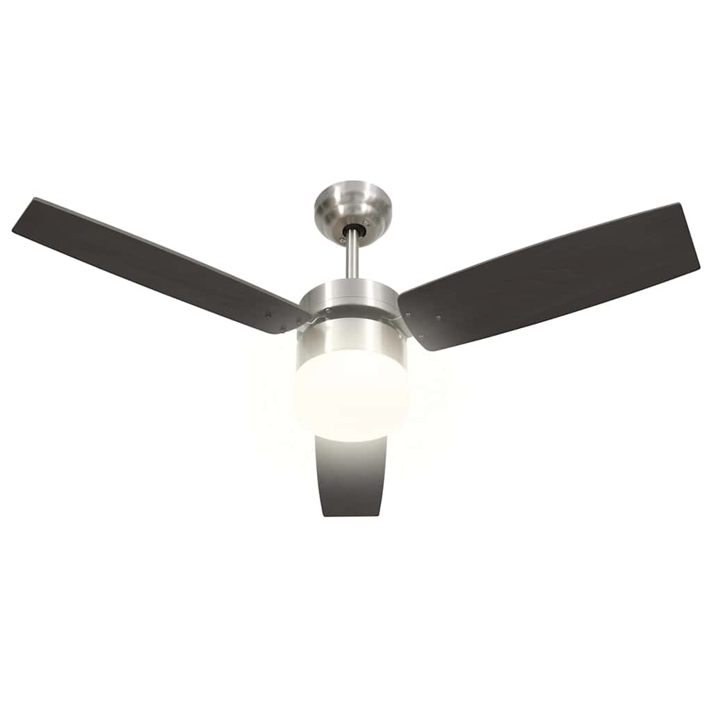 Ventilador De Techo Con Luz Con Mando 108 Cm