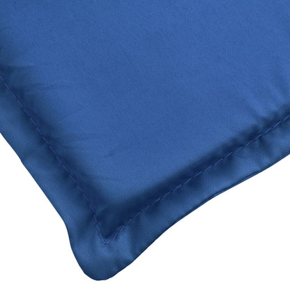 Cojín De Tumbona De Tela Oxford Azul
