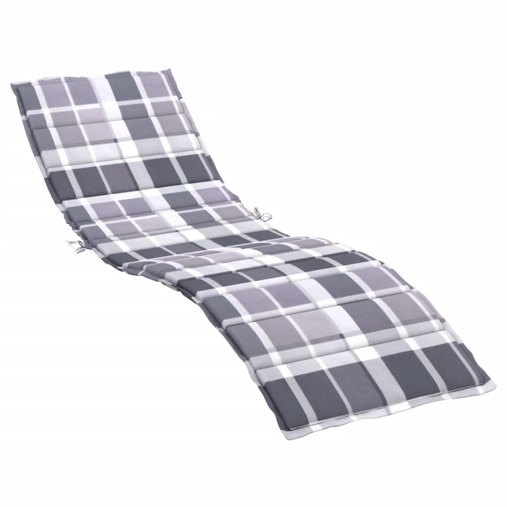 Cojín De Tumbona De Tela Oxford Estampado De Hojas