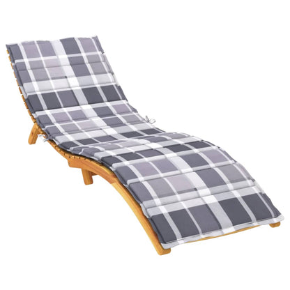 Cojín De Tumbona De Tela Oxford Estampado De Hojas