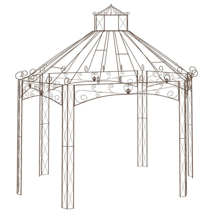 Pérgola De Jardín Marrón Antiguo Hierro