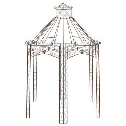 Pérgola De Jardín Marrón Antiguo Hierro