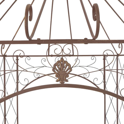 Pérgola De Jardín Marrón Antiguo Hierro